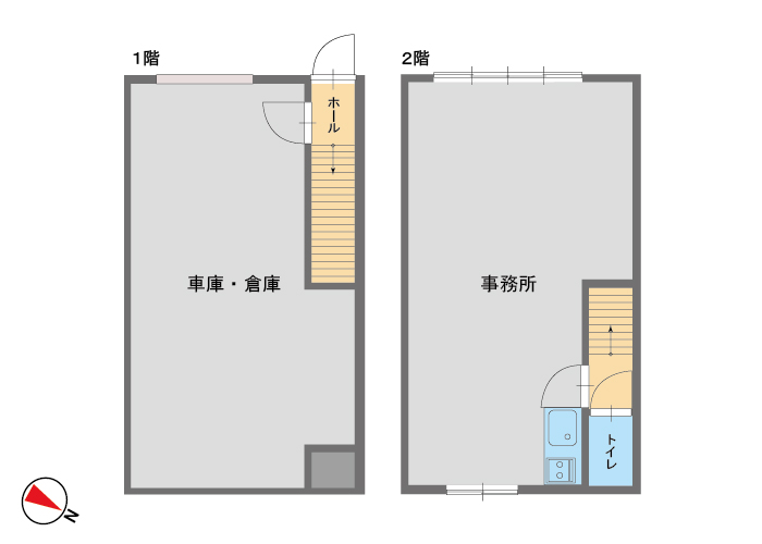 長泉町貸事務所+倉庫 ネッツウェイA棟